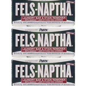 Set of 3 Purex Fels-Naptha Laundry Bars & Stain Remover 142g / 5.0 oz